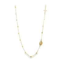 Virgen Milagrosa Rosary Necklace