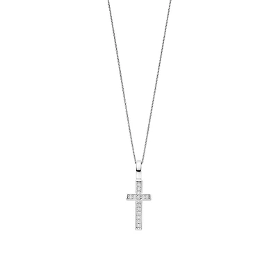 Sparkling Cross Necklace