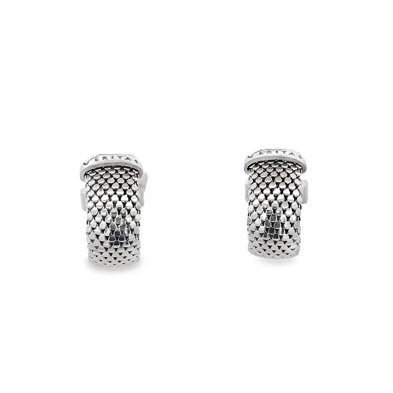 Second Skin Silver Hoop Earrings