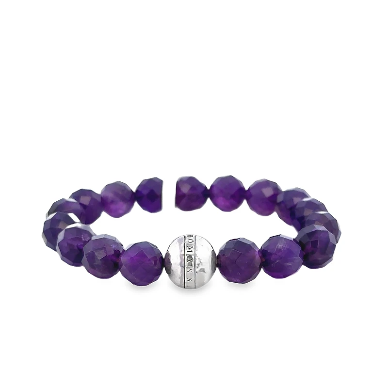 Amethyst Beads Bracelet