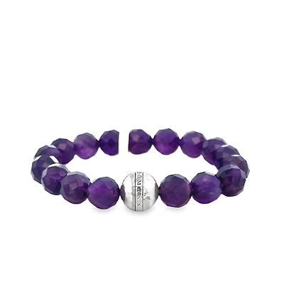 Amethyst Beads Bracelet