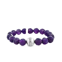 Amethyst Beads Bracelet