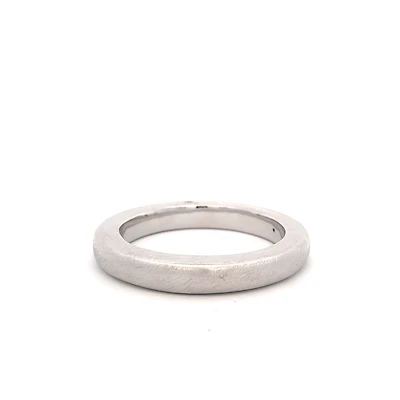Rhodium Plated Silver Bangle Bracelet