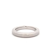 Rhodium Plated Silver Bangle Bracelet