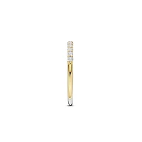 Thin Sparlkle Golden Ring