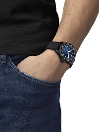 Seastar 1000 Powermatic 40MM Black/Blue Watch