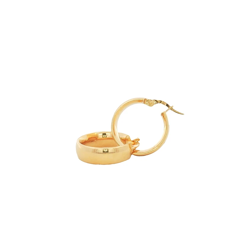 Hollow 20MM Huggie Earrings
