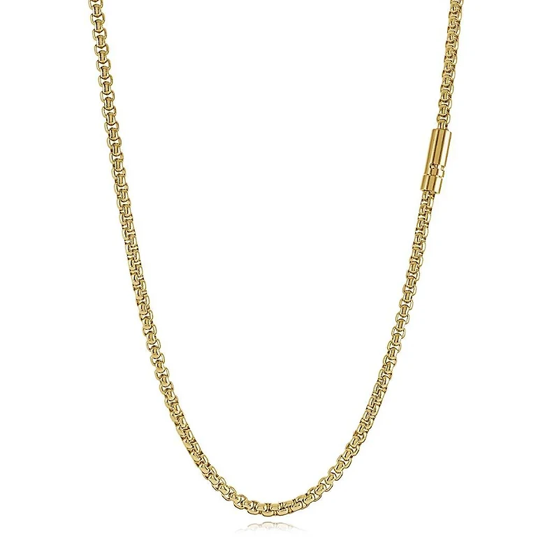 Box 4MM Gold Steel Chain