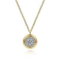 Halo Diamond Necklace