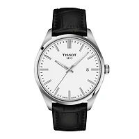 PR 100 White Dial with Black Strap 40MM Watch