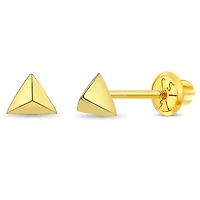 Triangle Stud Kids Earrings