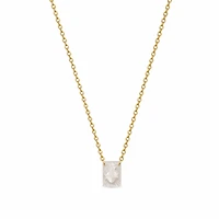 Sacred Heart Of Jesus Mother Pearl Kids Necklace