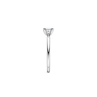 Solitaire Elegance Silver Ring