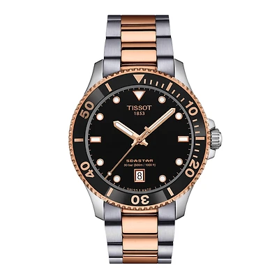 Seastar 1000 Steel/Rose 40MM Watch