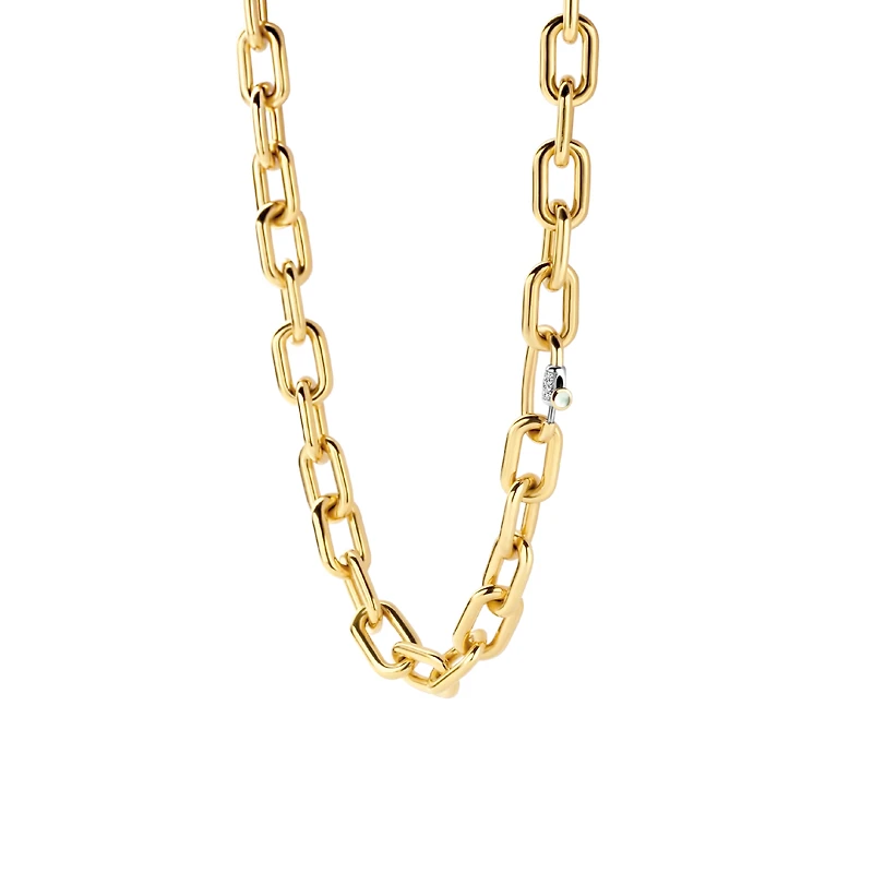 Chunky Golden Links Necklace