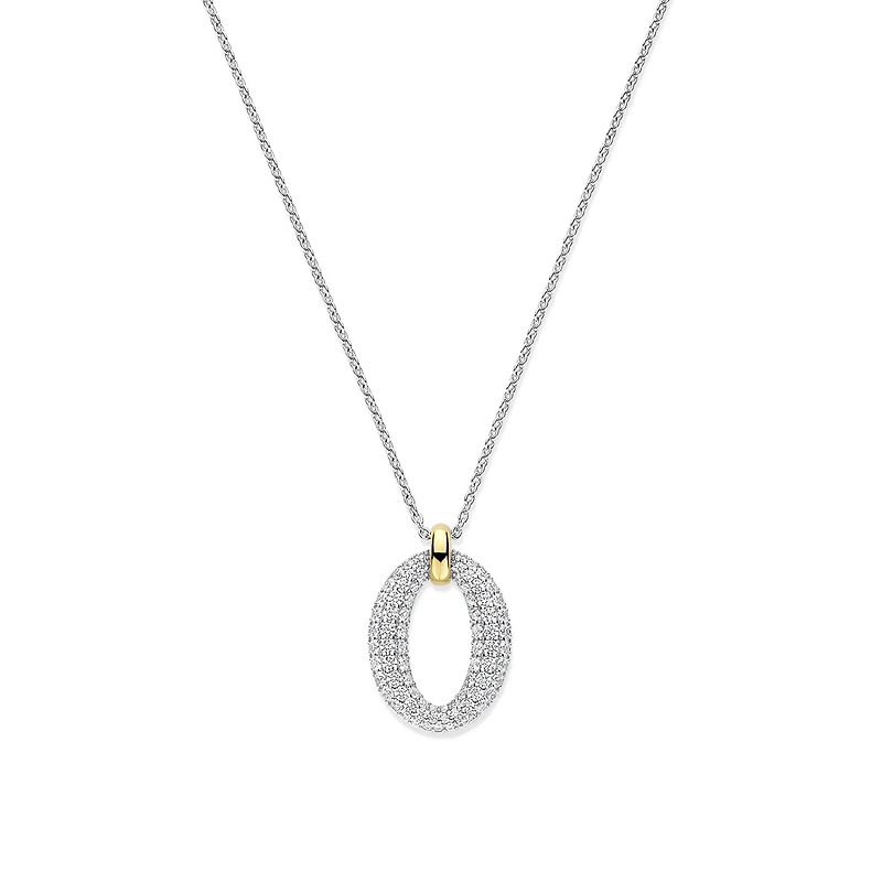 Oh Links Pave Necklace