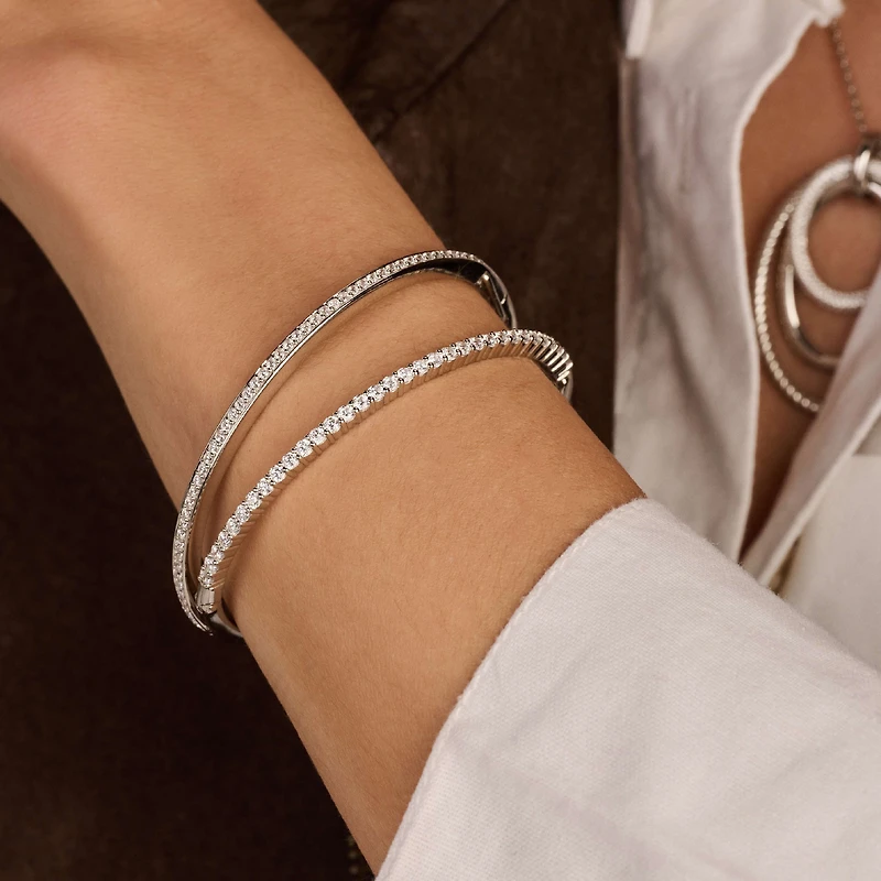 Tinsel Bangle Bracelet