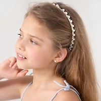 Kids 4.5MM Pearl Stud Earrings
