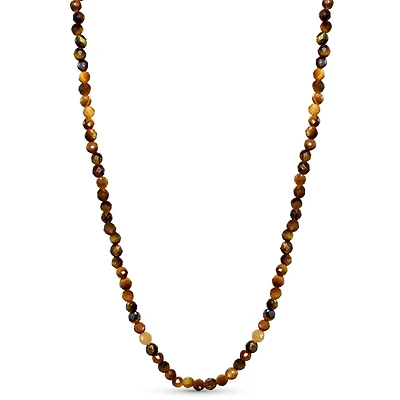 Tiger Eye Natural Gemstones Necklace