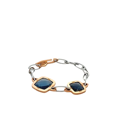 Square Blue Stones Bracelet