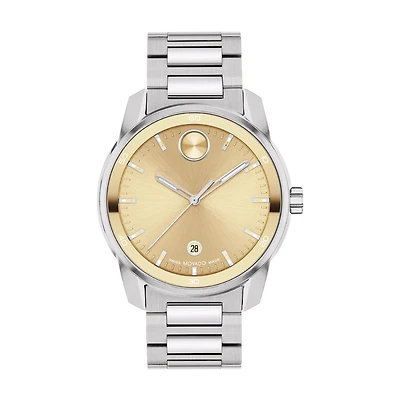 Bold Verso Champagne 42MM Watch