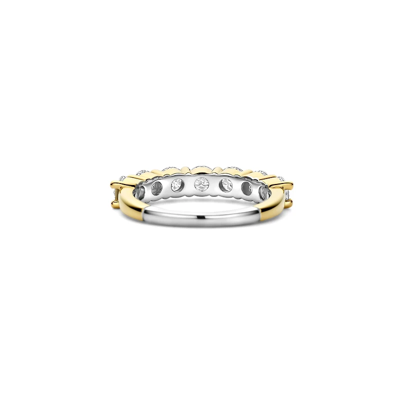 Seven Sparkle Golden Ring