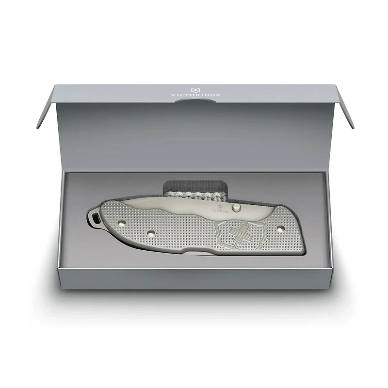 Evoke Alox Silver 136MM Knife