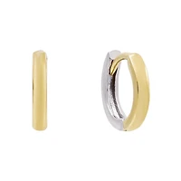12MM Reversible Huggie Earrings