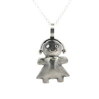 Silver Girl Pendant