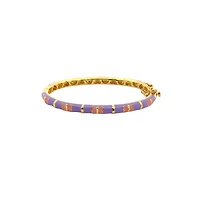Purple and Pink Butterflies Kids Bangle Bracelet