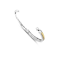 Parallel Lines Bangle Bracelet