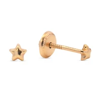 3MM Star Stud Earrings