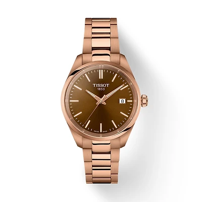 PR 100 Rose Gold PVD with Brown Dial 34MM Watch