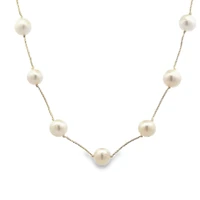 Baroque White Pearl Necklace