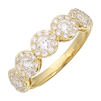 1ct Diamond Circles Ring