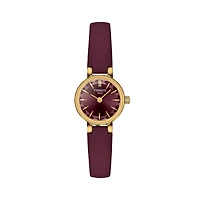 Lovely Burgundy and Gold 20mm Watch