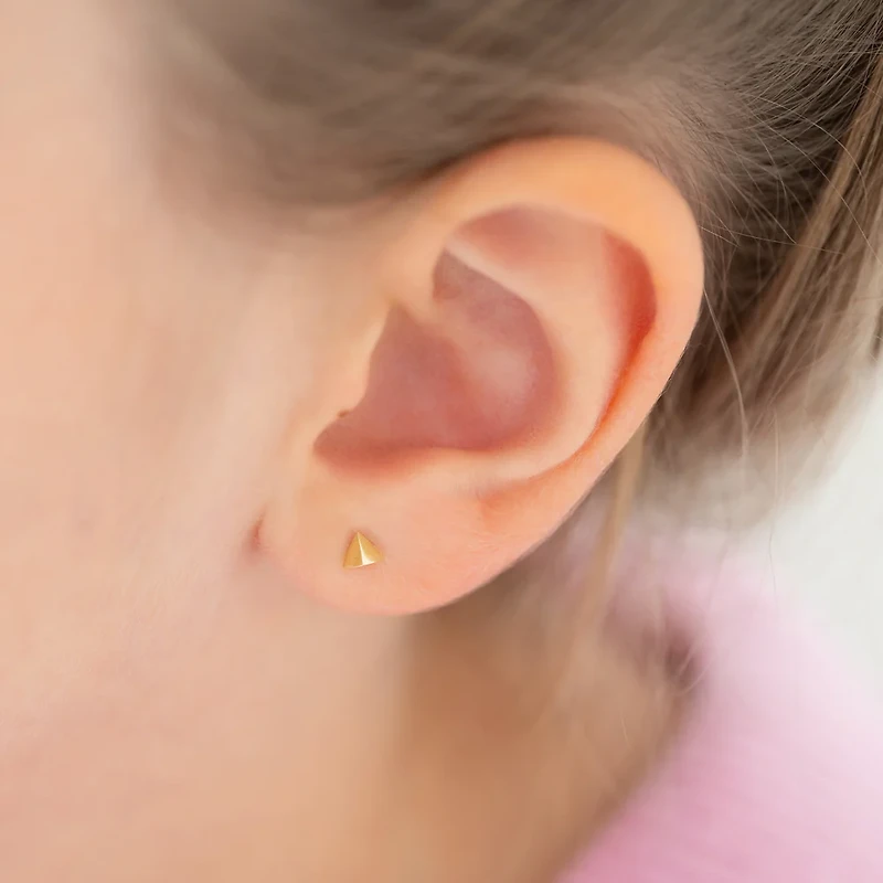 Triangle Stud Kids Earrings