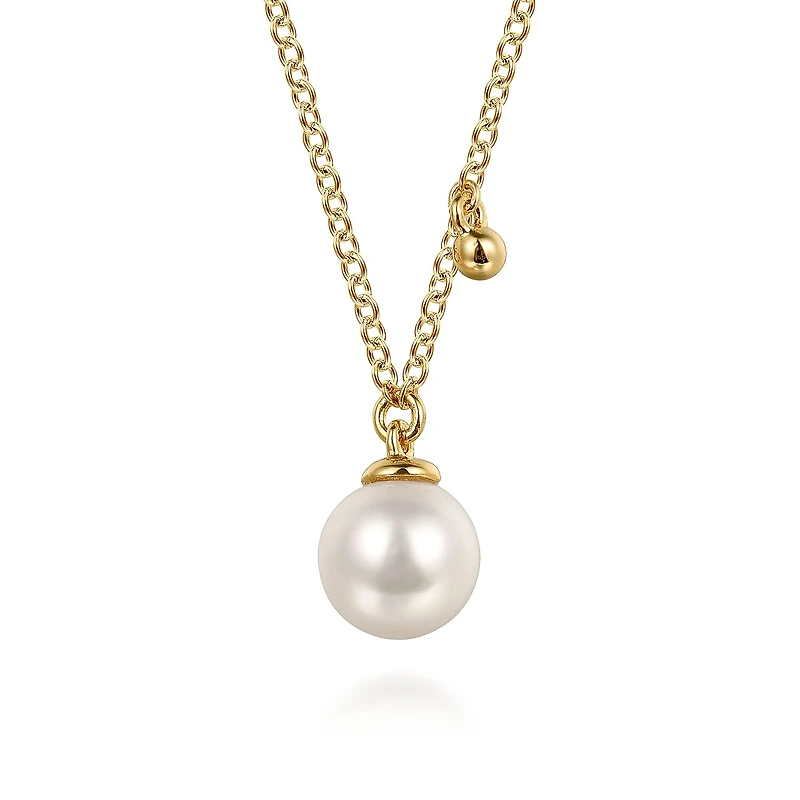Pearl and Drop Necklace