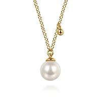 Pearl and Drop Necklace