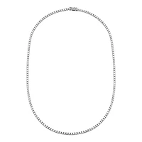 2.30CT Round Cut Diamonds Four Prong Set Tennis Necklace