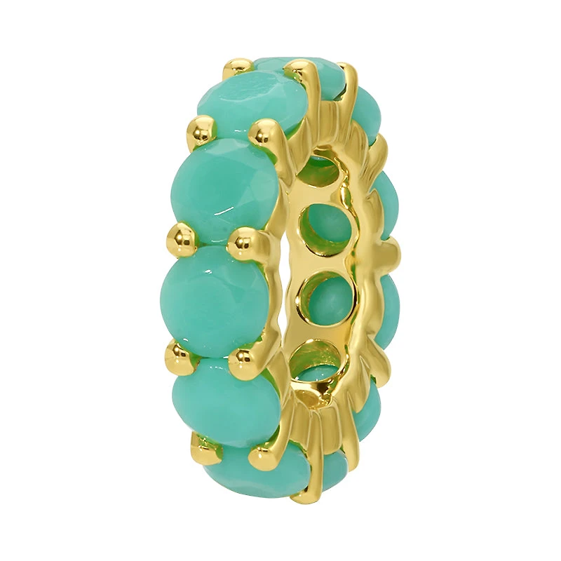 Rondelle Turquoise Pendant