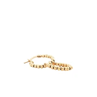 Ball 18MM Huggie Earrings