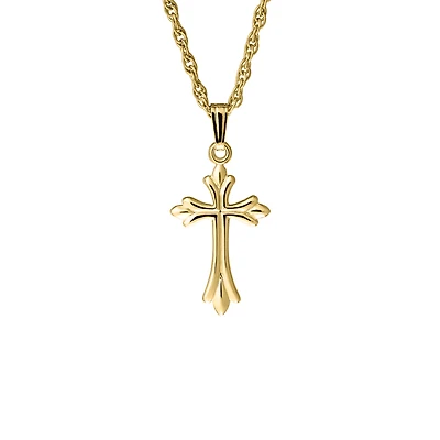 15MM Cross Kids Necklace