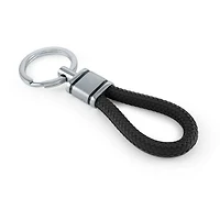 Black Rubber Keychain