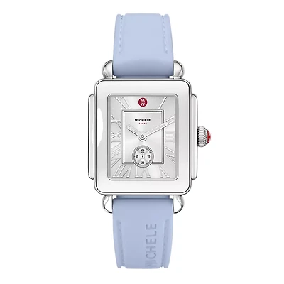 Deco Sport Pastel Blue Silicone 31MM Watch 