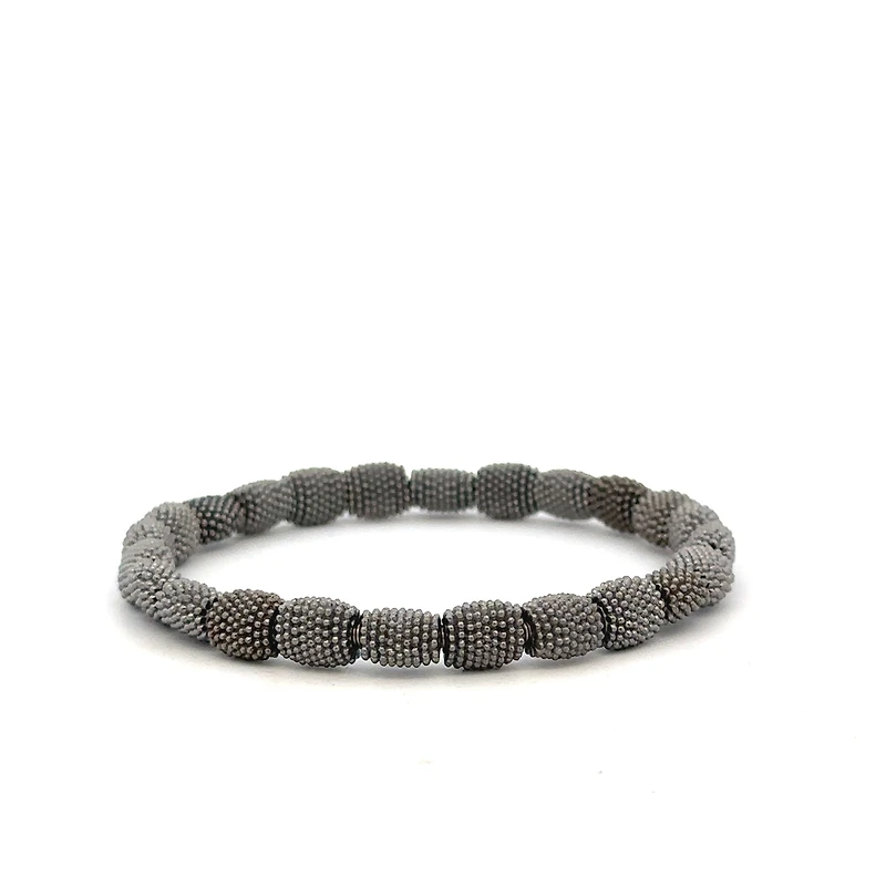 Ruthenium Elastic Bracelet
