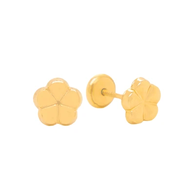 Flower 7MM Stud Earrings