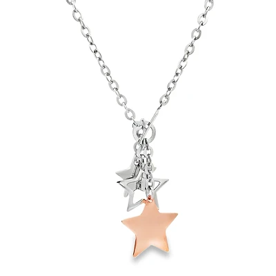 Dangle Stars Pendant Necklace