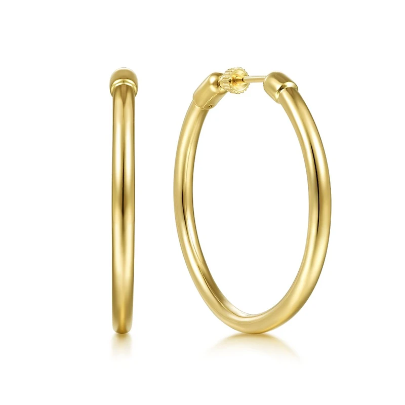 Thick 40MM Hoop Earrings