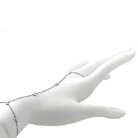 Diamonds Five Stone Hand Chain 14KW